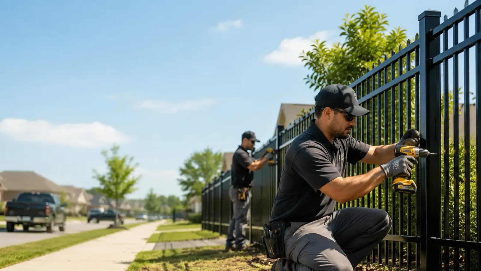 Metal Fence Installation in Bejou, MN